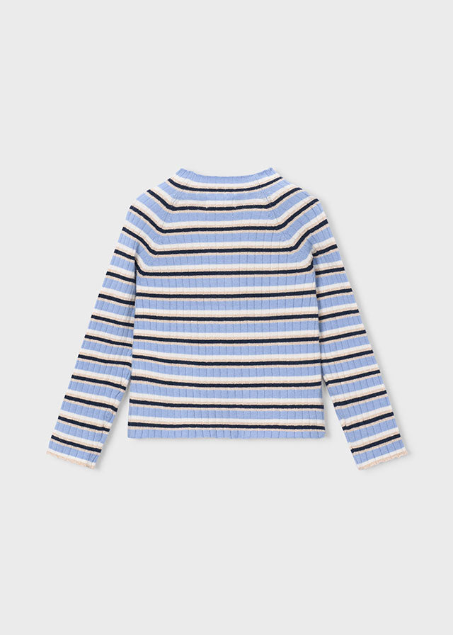 Knit Mockneck | Sky Mix 4026