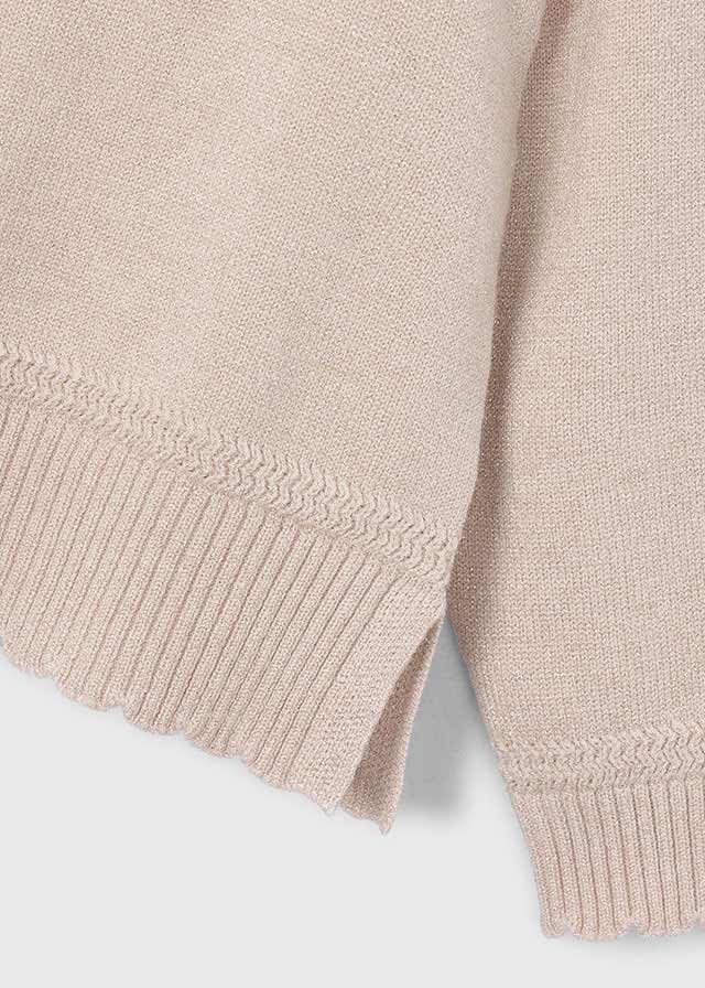 Knitted Smooth Sweater | Beige Vigo #4320