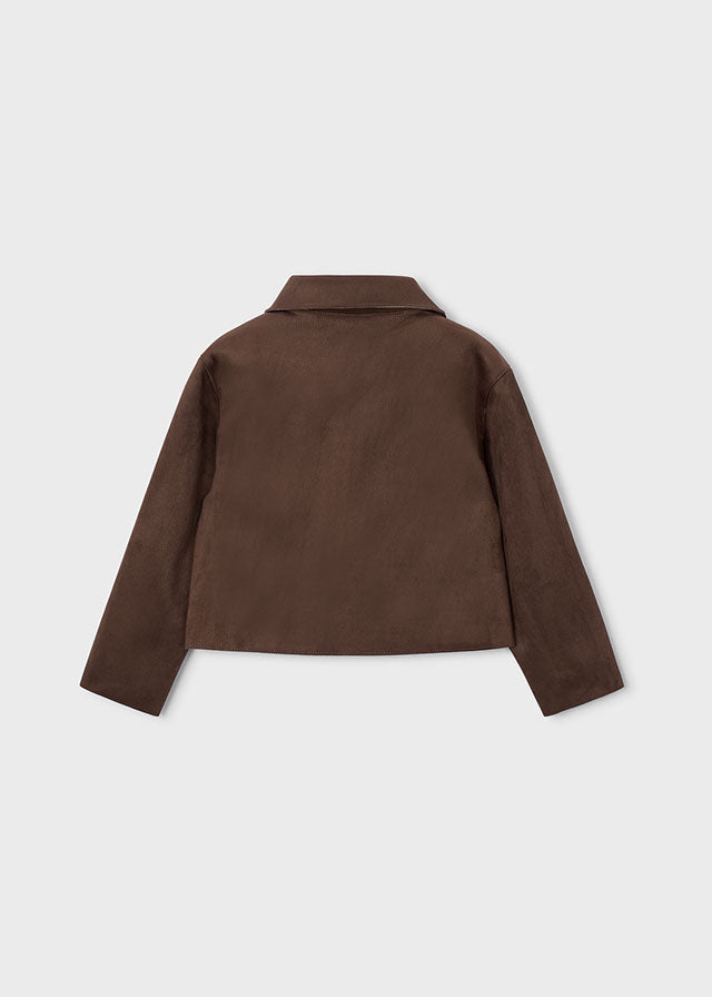 Suede Jacket | Chestnut 4409