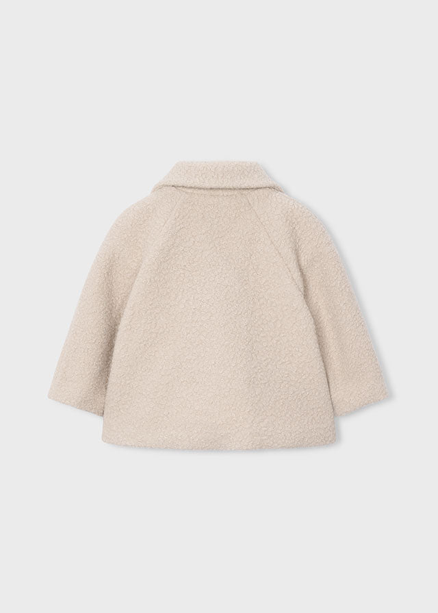Boucle Coat Purse | Biscuit 4411