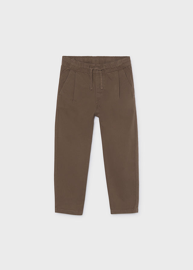 Jogger Chino Trousers | Brown 4512