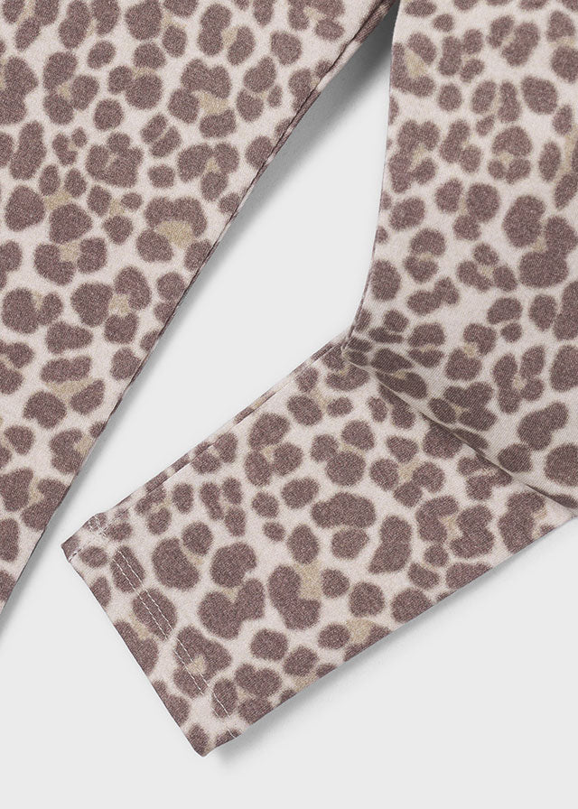 Knit Printed Leggings |4701