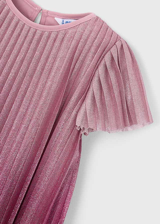 Degrade Pleated Dress | #4922