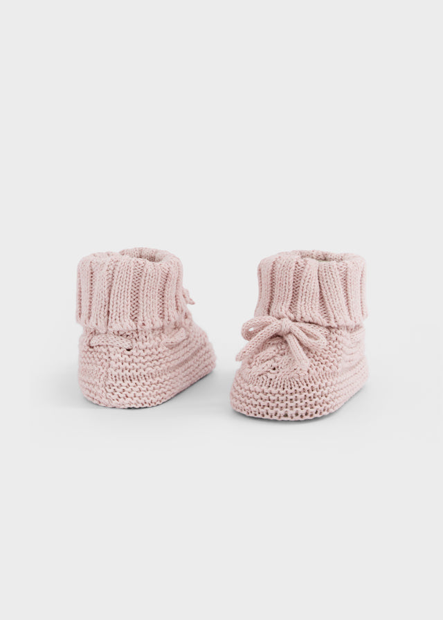 Knit Booties | Baby Rose #9167