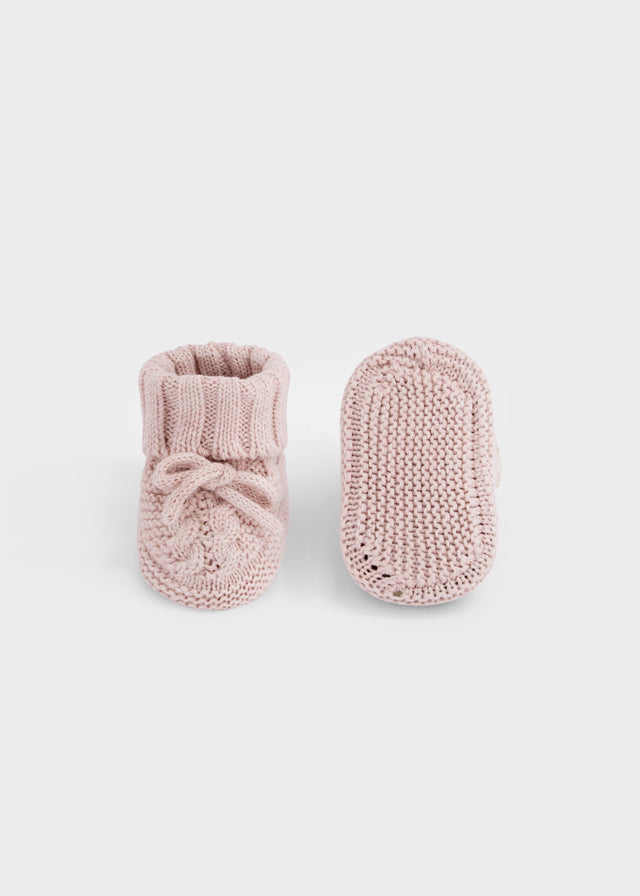 Knit Booties | Baby Rose #9167