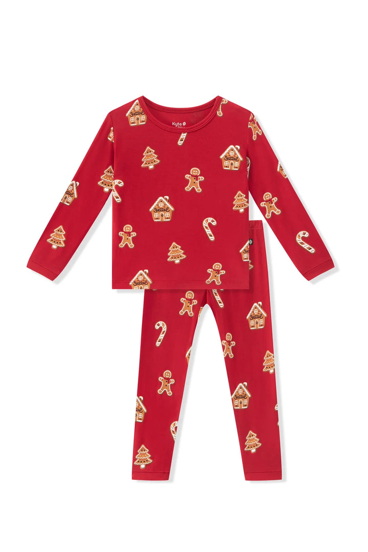 L/S Pajamas in Gingerbread