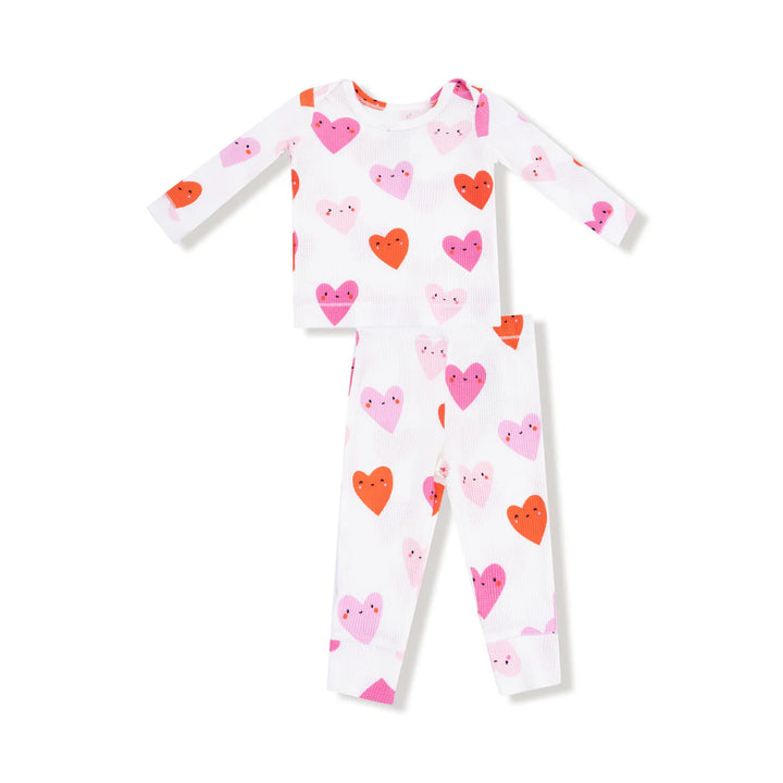 Happy Hearts L/S Loungewear Set