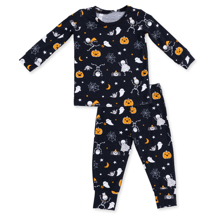 Angel Dear Halloween Skeleton Buddies Glow in the Dark Long Sleeve Loungewear Set