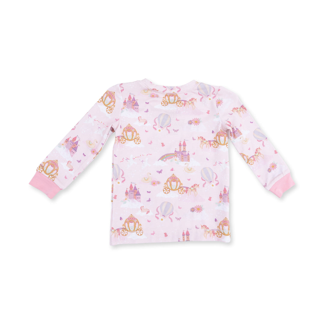 Angel Dear Princess Unicorns & Castle Long Sleeve Loungewear Set