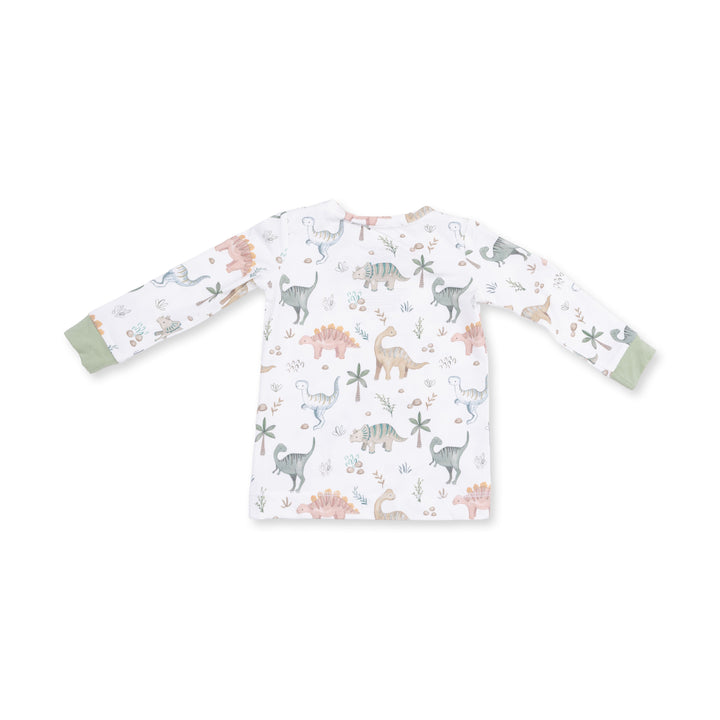 Angel Dear Sweet Baby Dinos Long Sleeve Loungewear Set