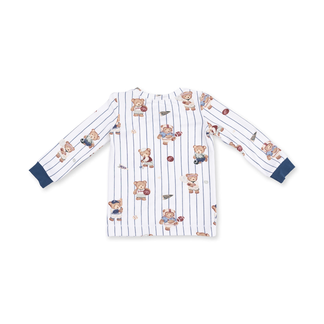Angel Dear Mixed Sports Bears Long Sleeve Loungewear Set