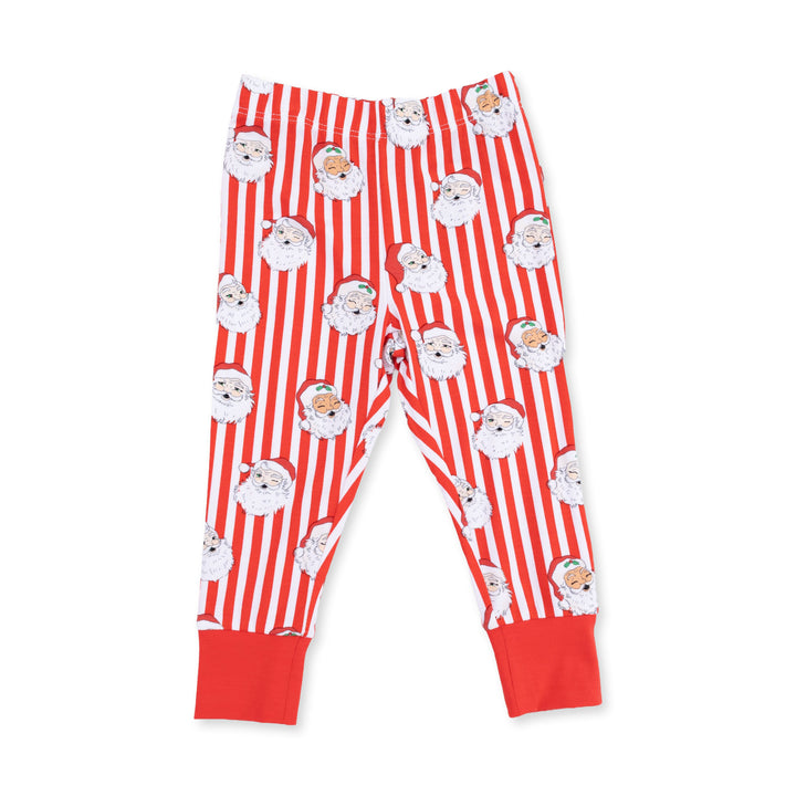 Angel Dear Vintage Santa Stripe Long Sleeve Loungewear Set