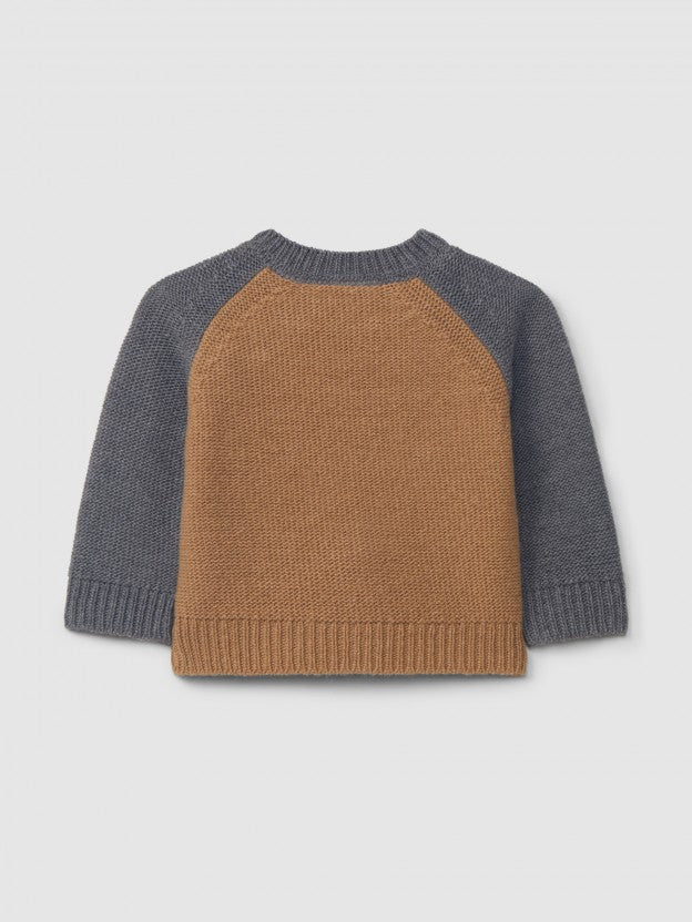 Dog Knit Sweater - Almond