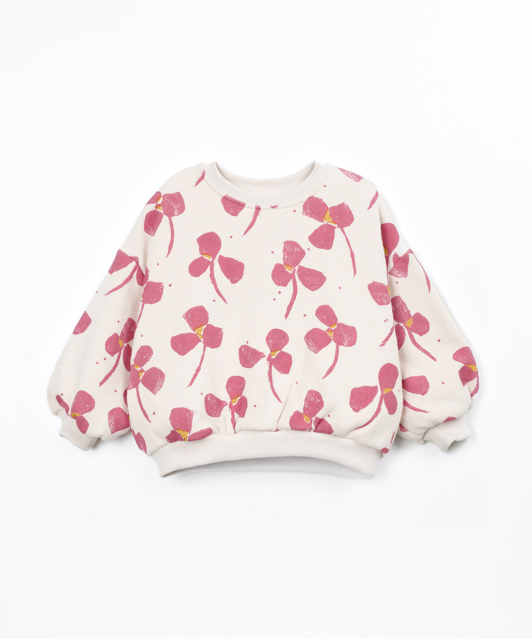 Printed Fleece Sweater - E812N