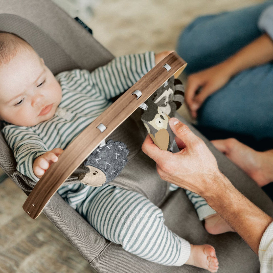 mira uppababy Shop UPPAbaby Mira Bouncer Forest Fun Toy Bar