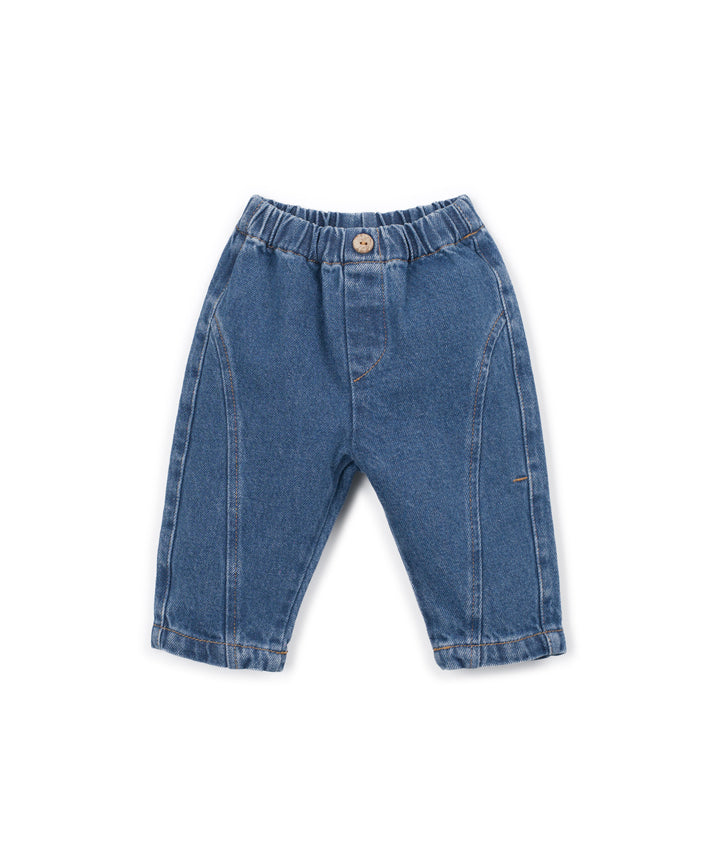 Denim Trousers - Blue Denim