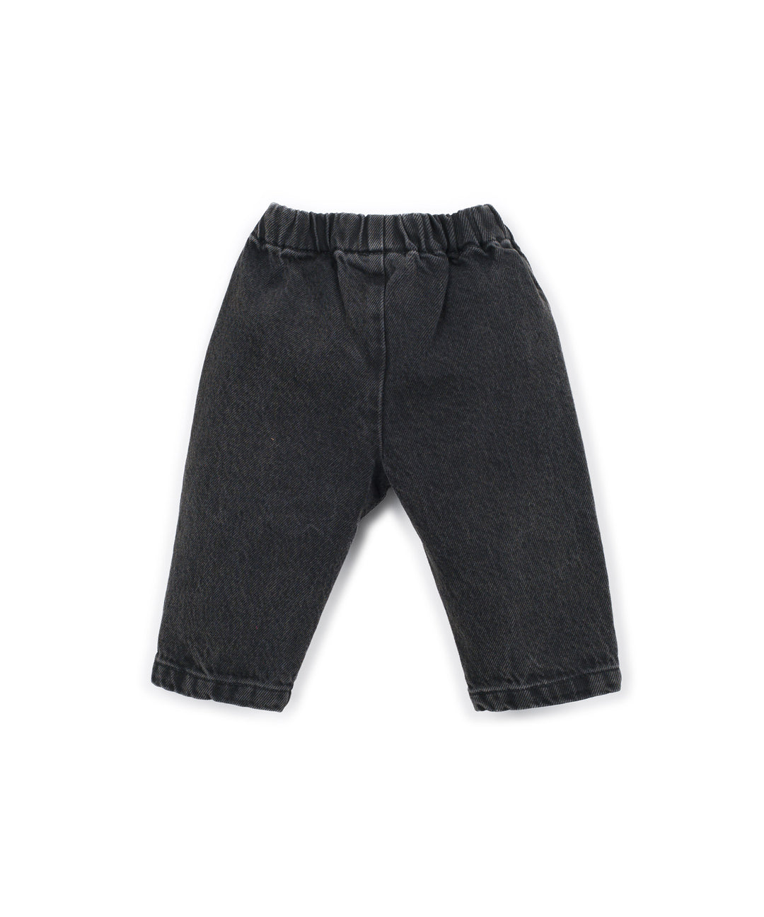 Denim Trousers - Black Denim