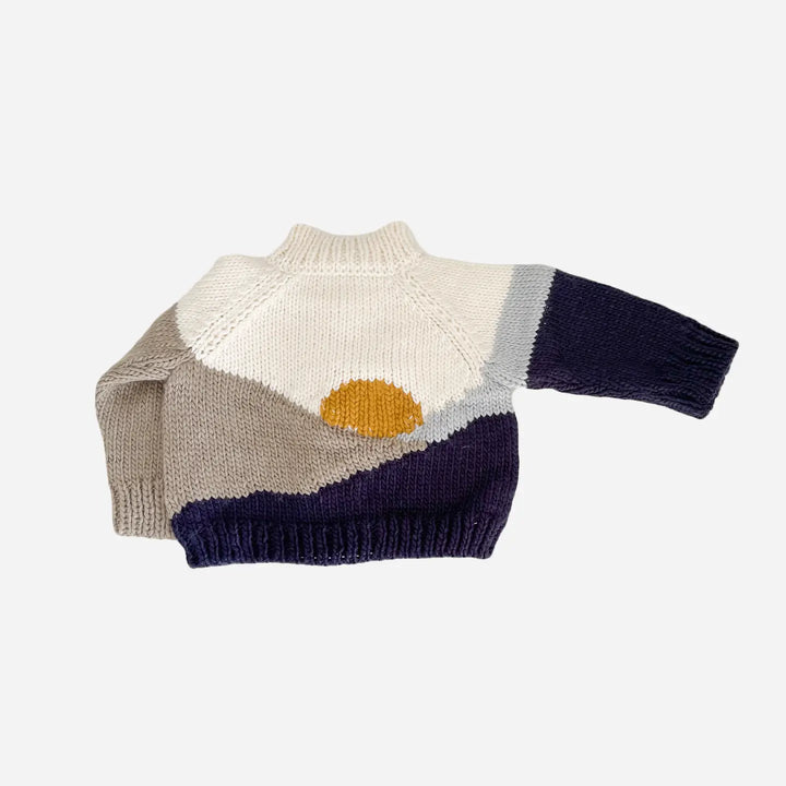 Sunset Cardigan - Navy