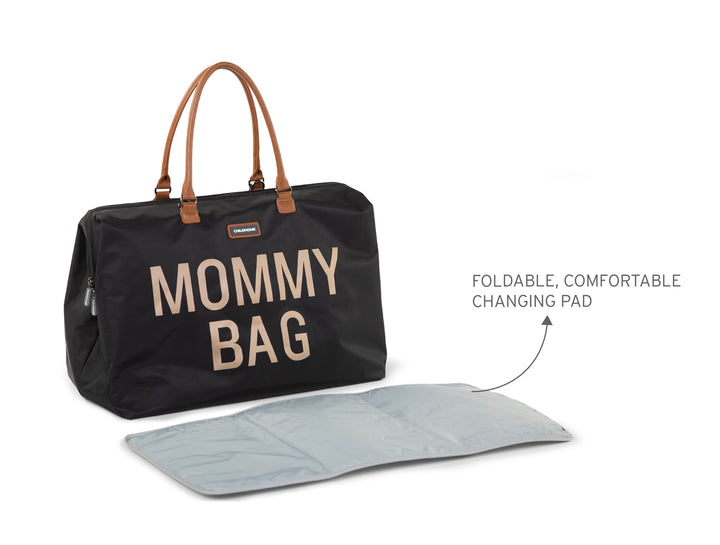 Mommy Bag - Black & Gold