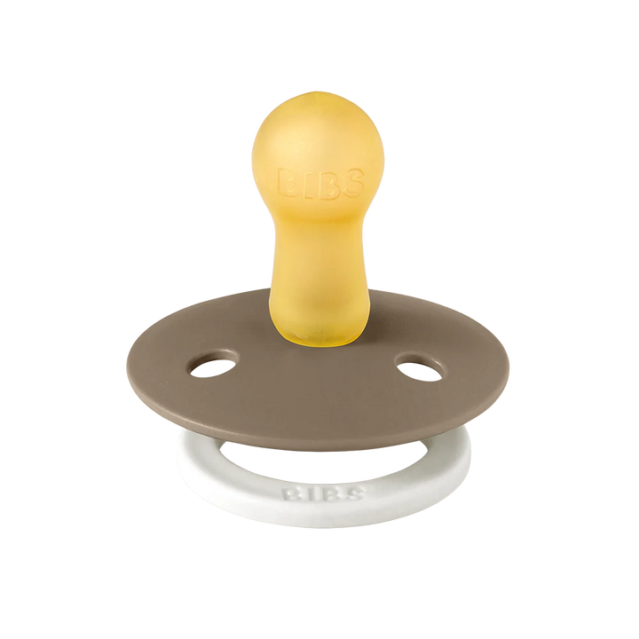 Colour Glow Pacifier 2 Pack - Vanilla/Dark Oak