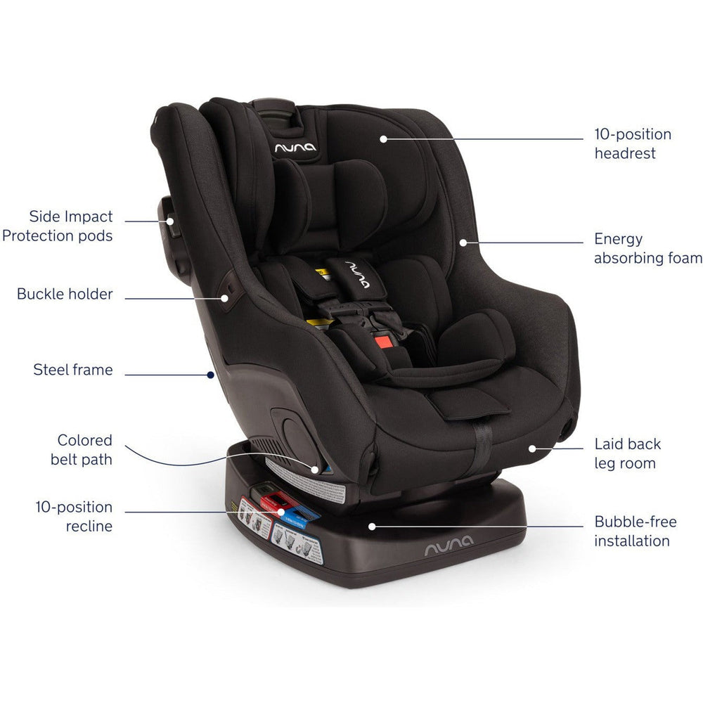 Nuna Rava Fire Retardant-Free Convertible Car Seat Nuna    [variant_option4] [variant_option5] [variant_option6] [variant_option7] [variant_option8] [variant_option9] 2