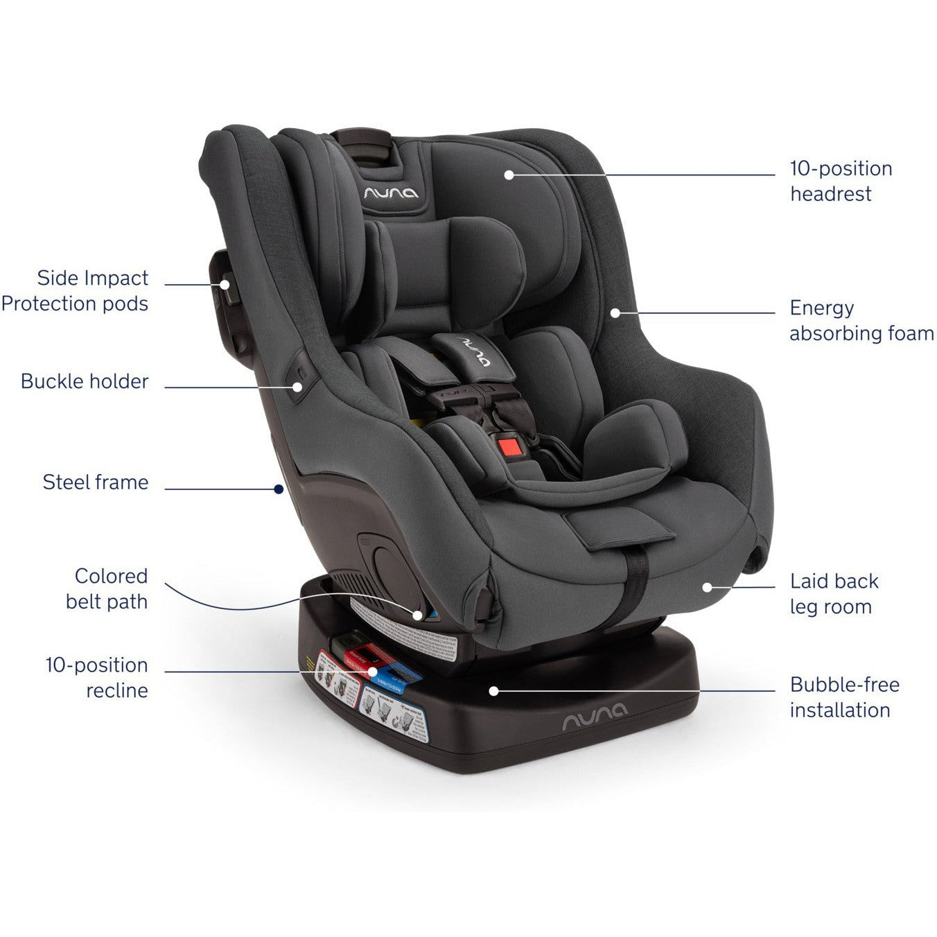 Shop Nuna Rava Fire Retardant Free Convertible Car Seat Li l Baby Sprouts