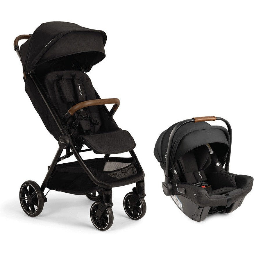 nuna double travel stroller Nuna PIPA Urbn + TRVL LX Travel System