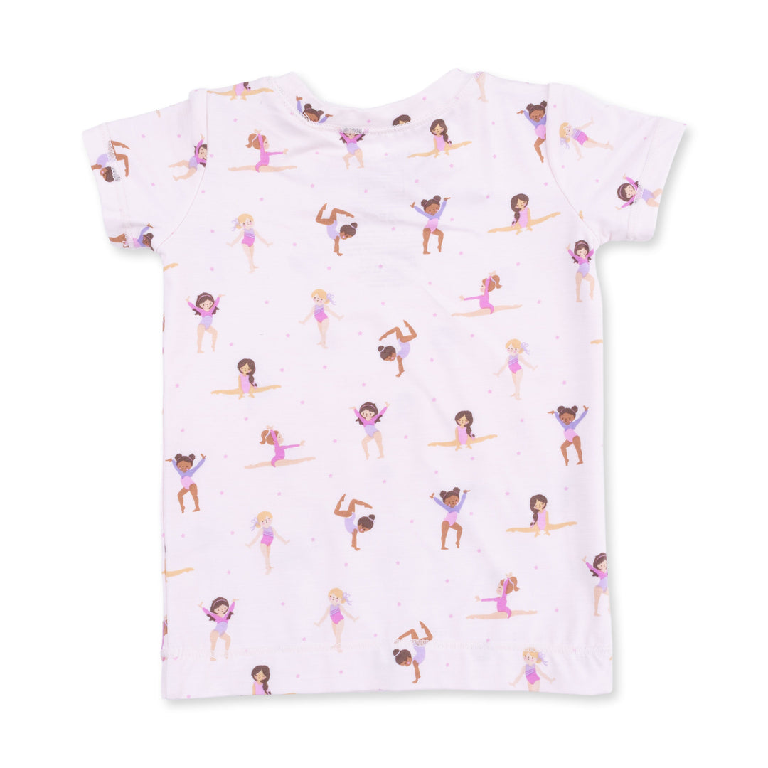 Angel Dear Tiny Tumblers Short Sleeve Loungewear Set