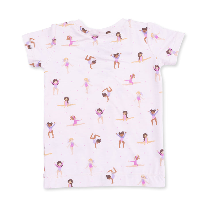 Angel Dear Tiny Tumblers Short Sleeve Loungewear Set
