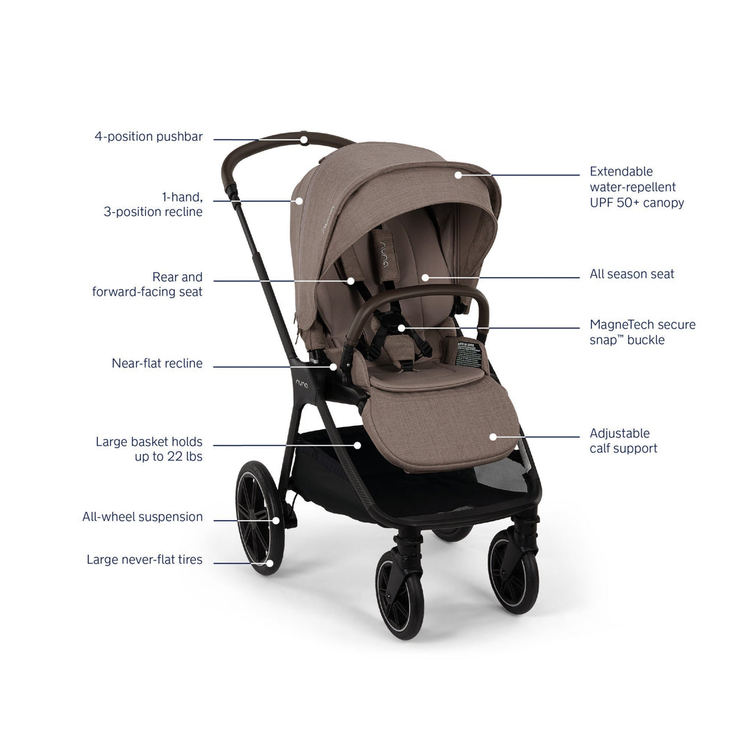 Nuna TRIV LX Stroller ** Pre-Order, ships early September**