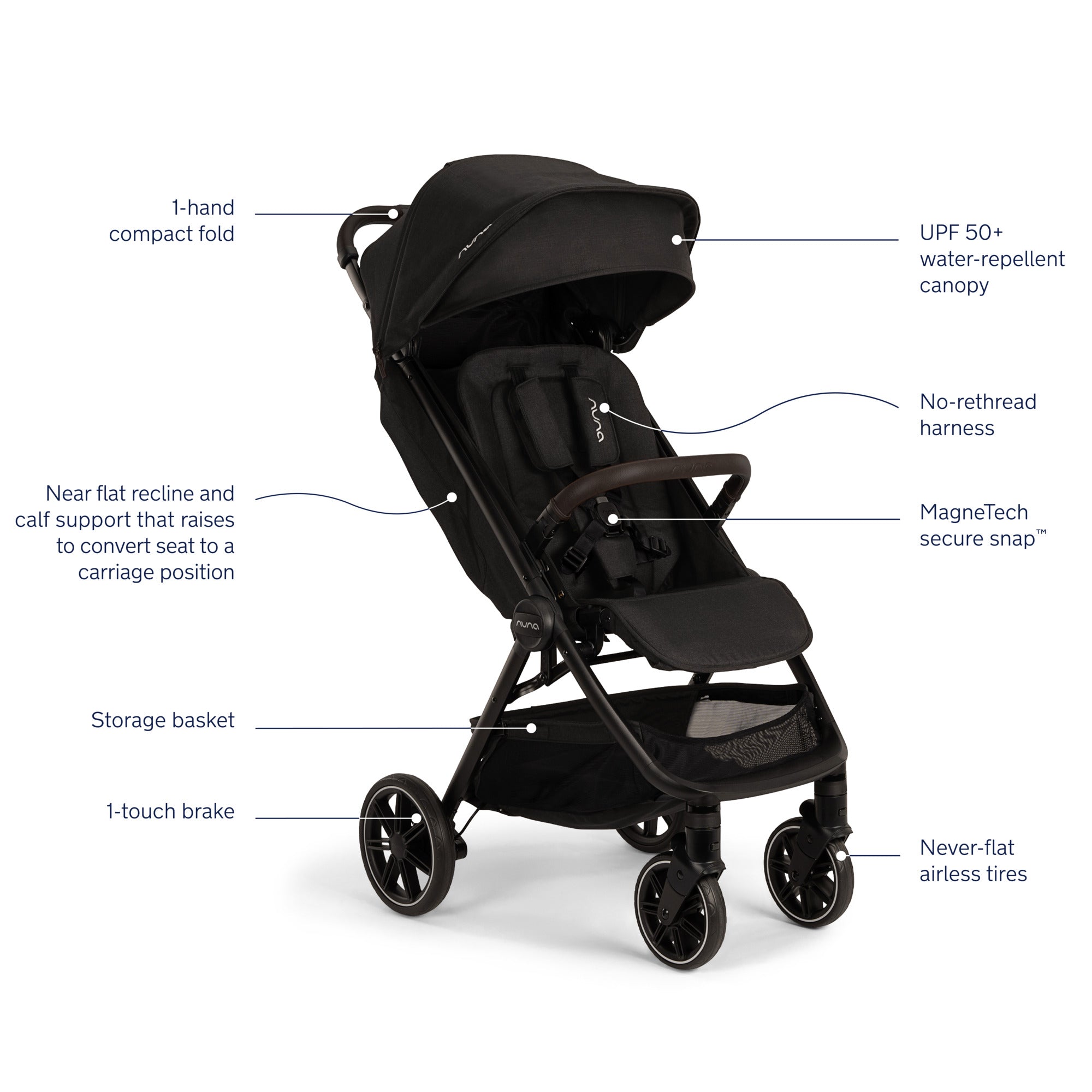 Shop Nuna TRVL LX Stroller + Carry Bag - Li'l Baby Sprouts