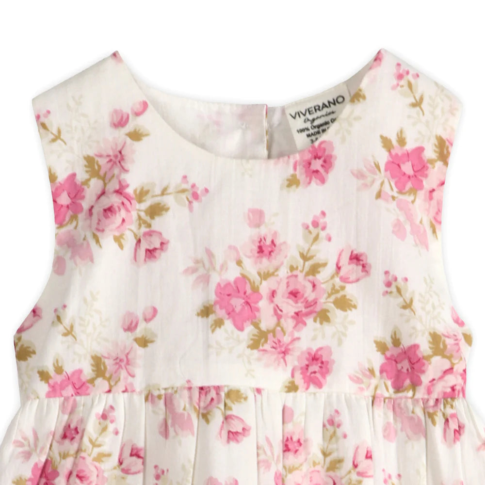 Camille Floral Dress - Pink Floral