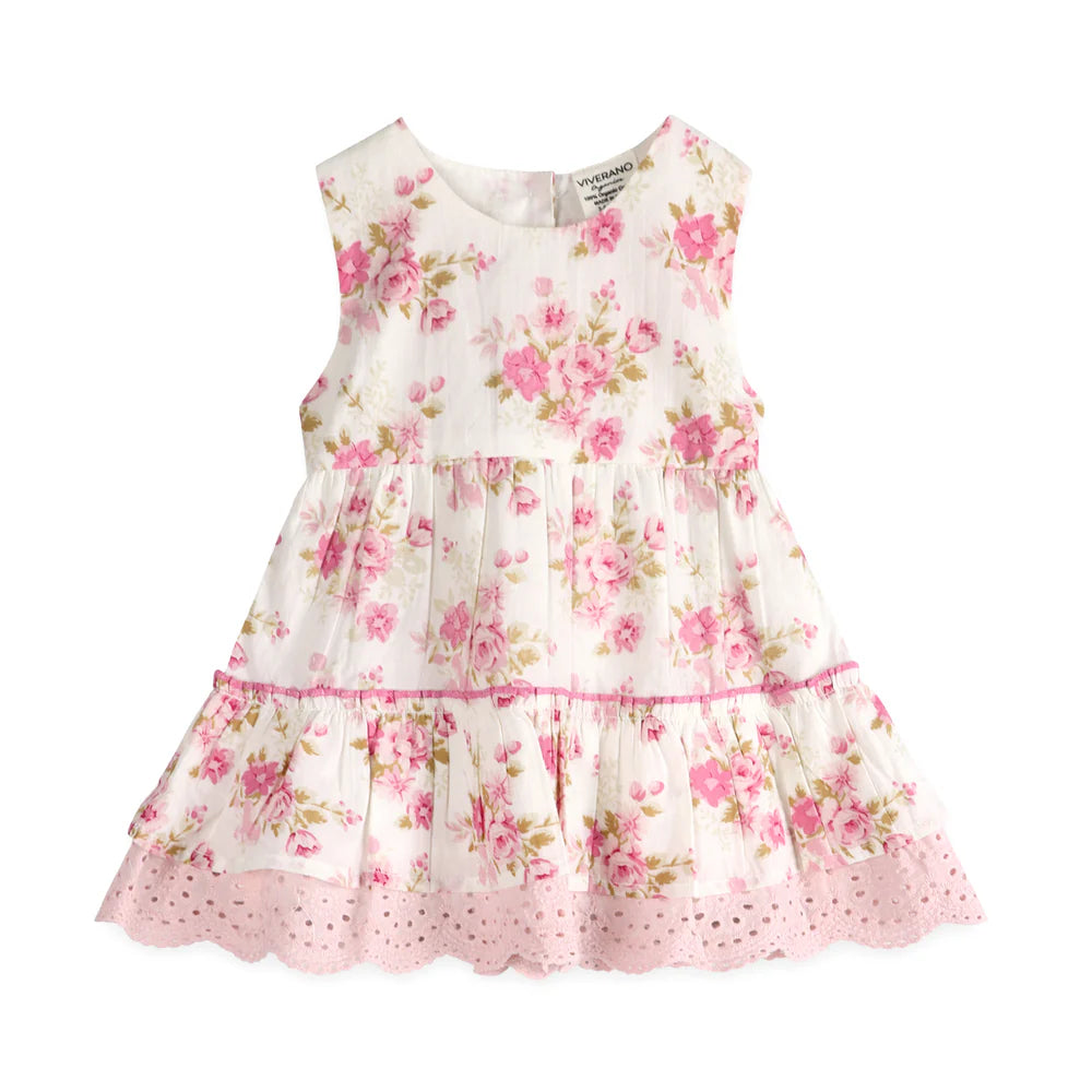 Camille Floral Dress - Pink Floral