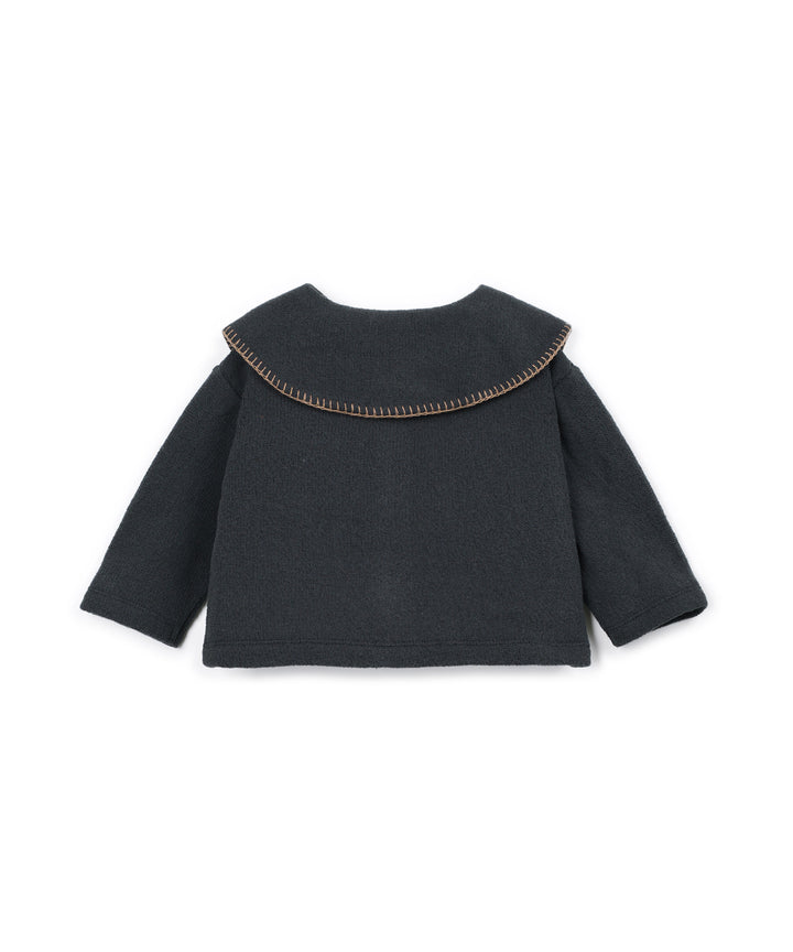 Jersey Cardigan - Ecru