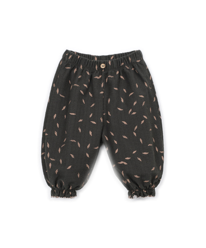 Printed Fleece Trousers - E829G