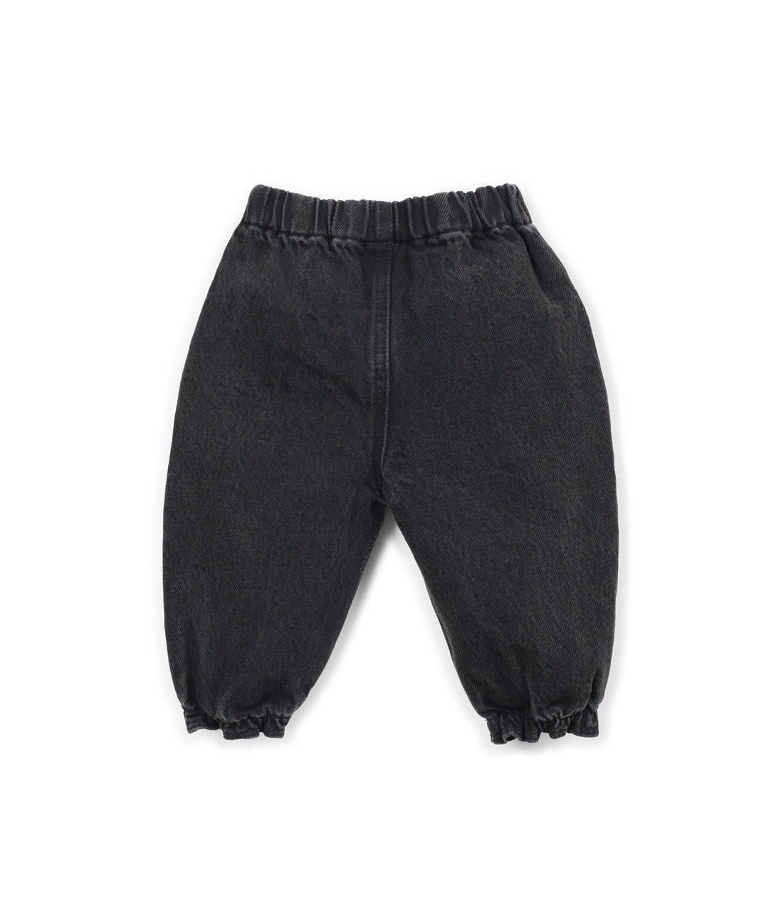 Denim Trousers - Black Denim
