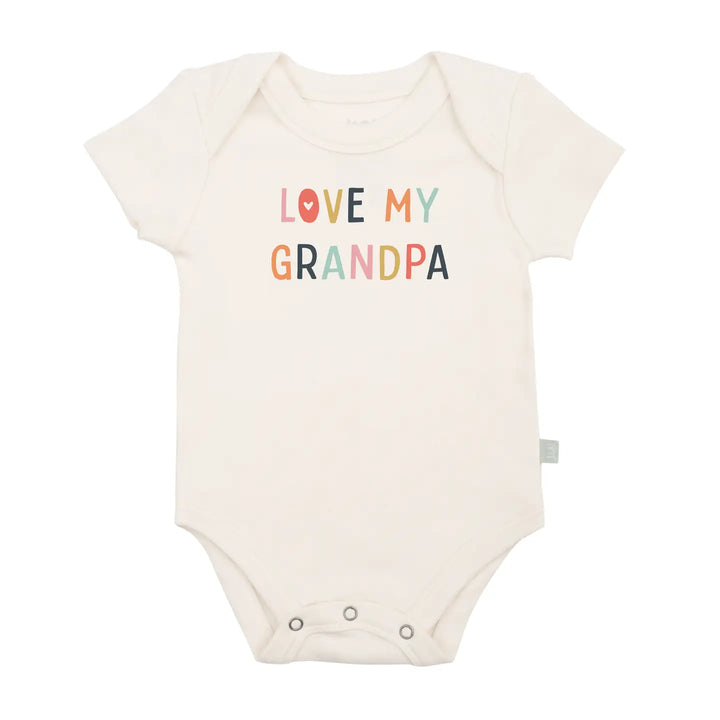 Love My Grandpa Organic Bodysuit