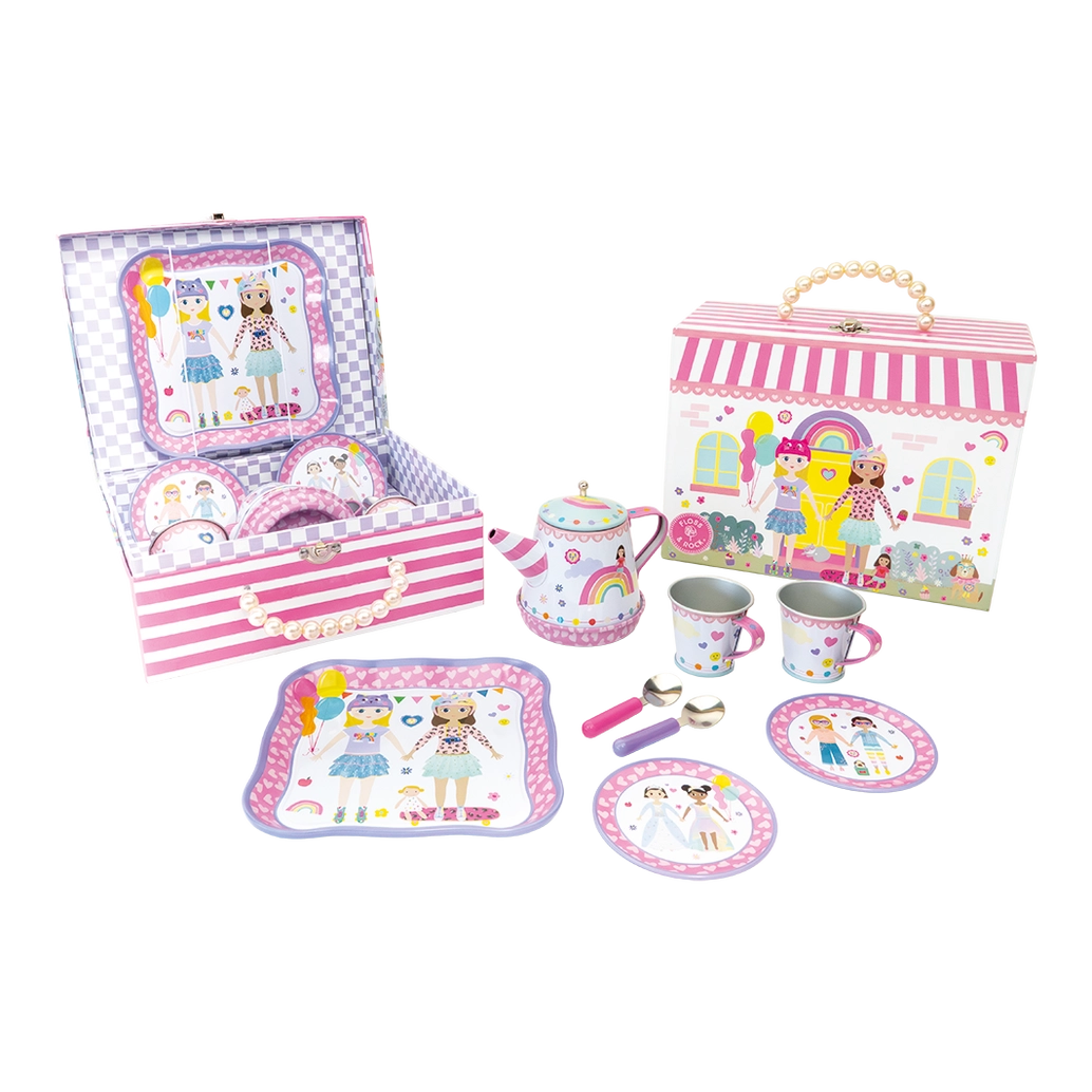9pc Musical Tea Set - Best Friends