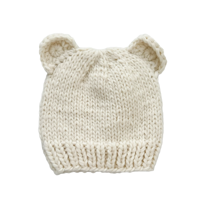 Bear Hat - Cream