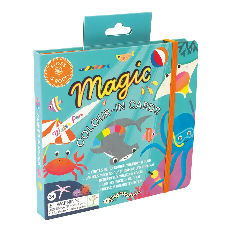 Magic Color Changing Water Cards - Ocean