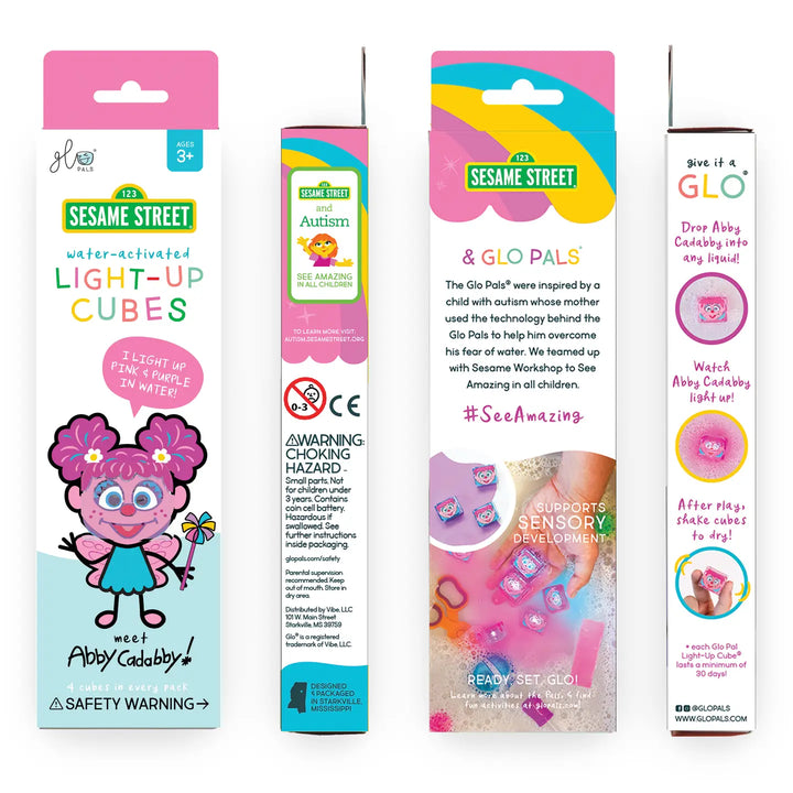 Glo Pals Light-Up Cubes - Abby Cadabby