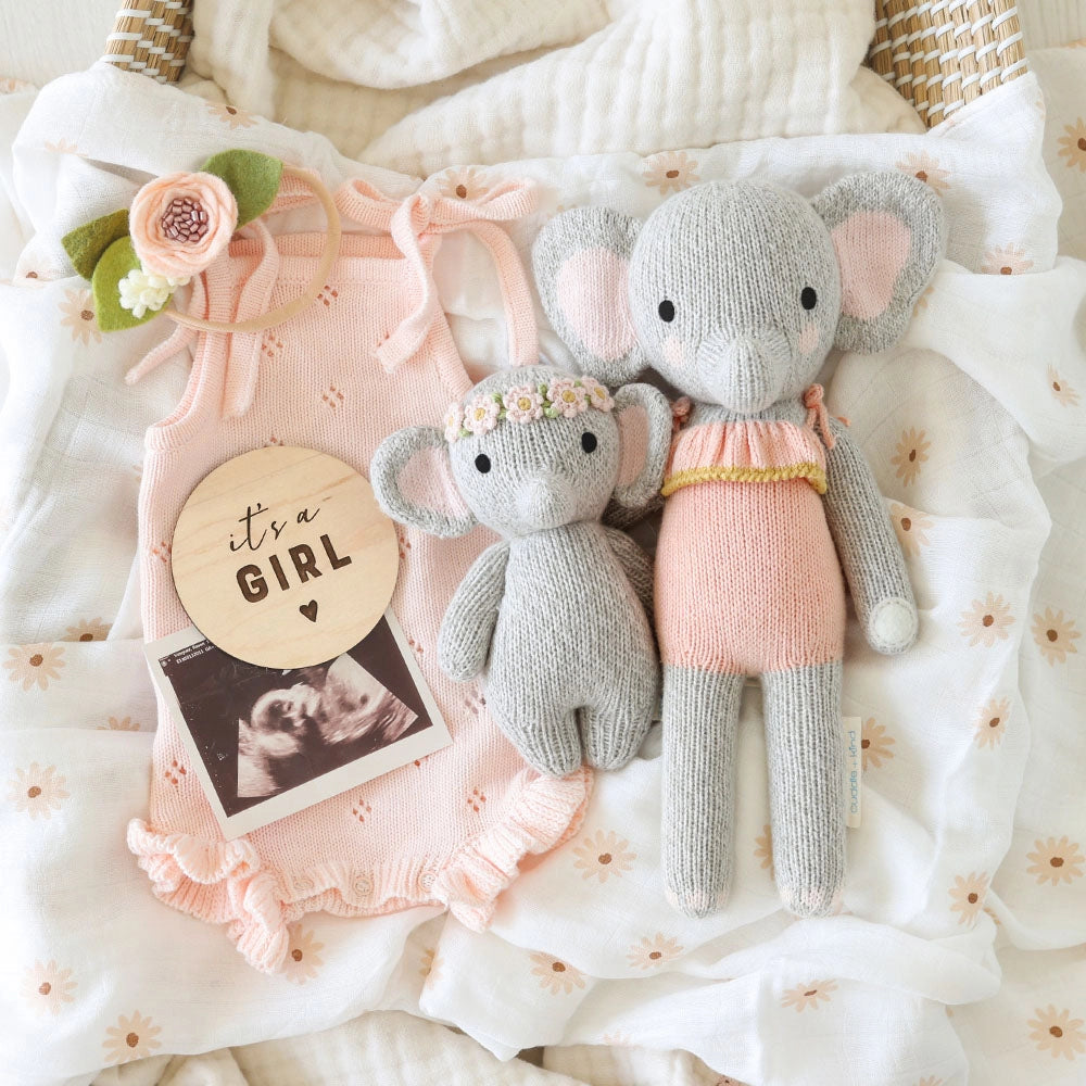 Baby Elephant (Blush Floral)