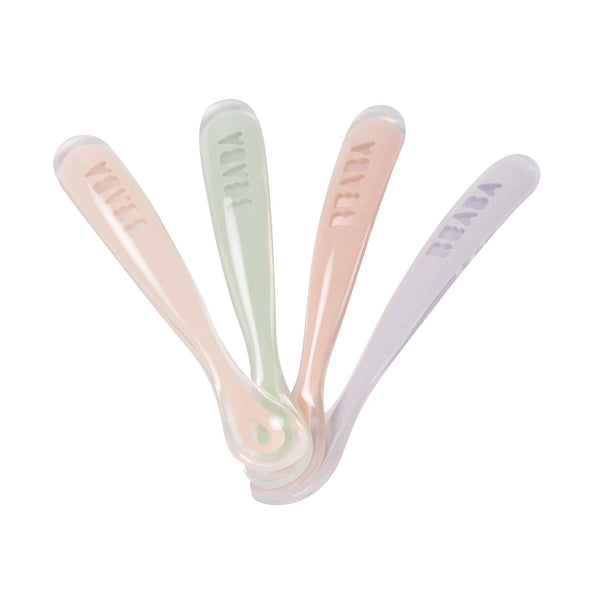 Silicone Spoons Set of 4 - Cotton Candy