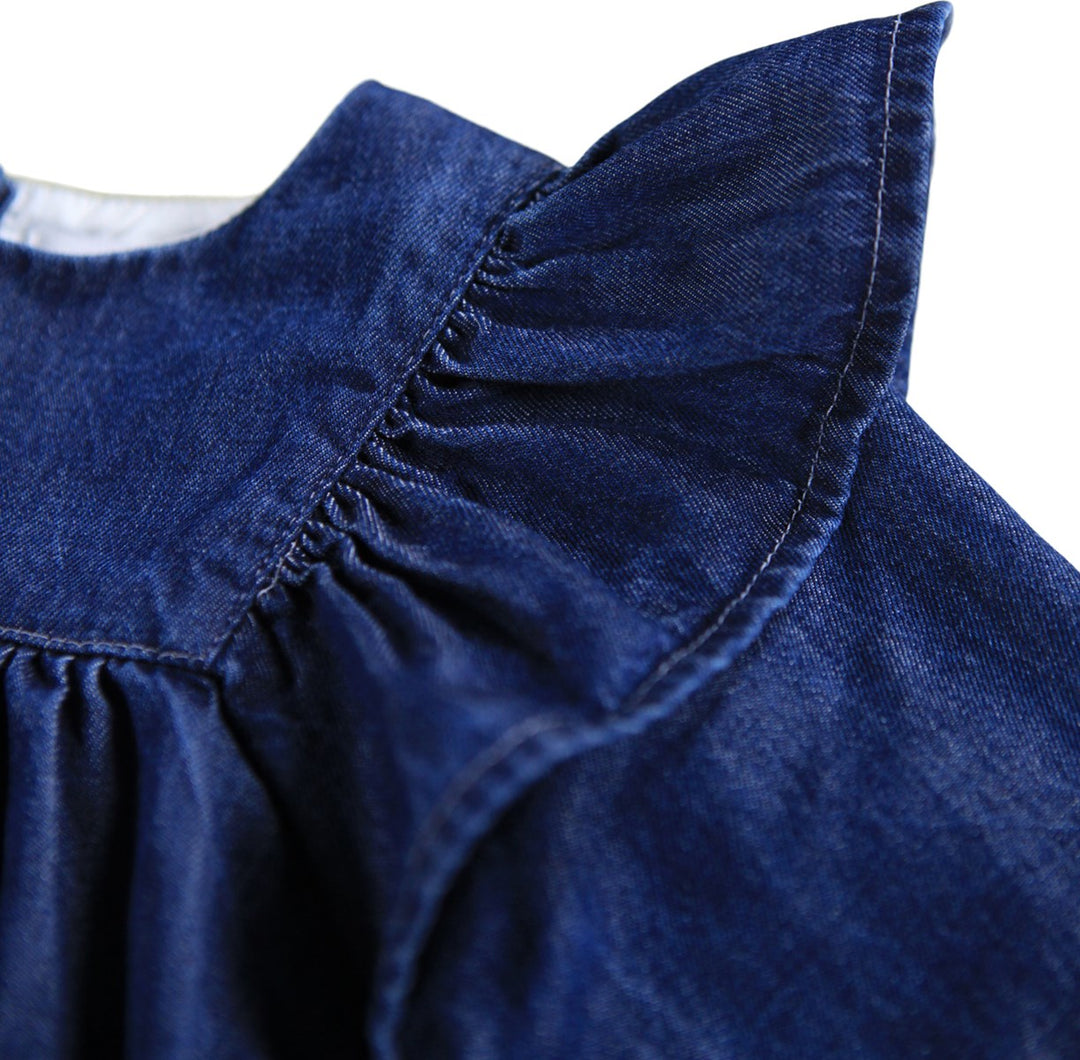 Caras Dress - Oak Embroidery