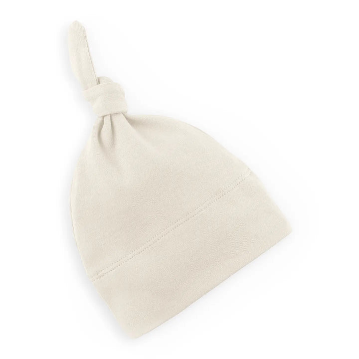 Organic Classic Knotted Hat - Natural