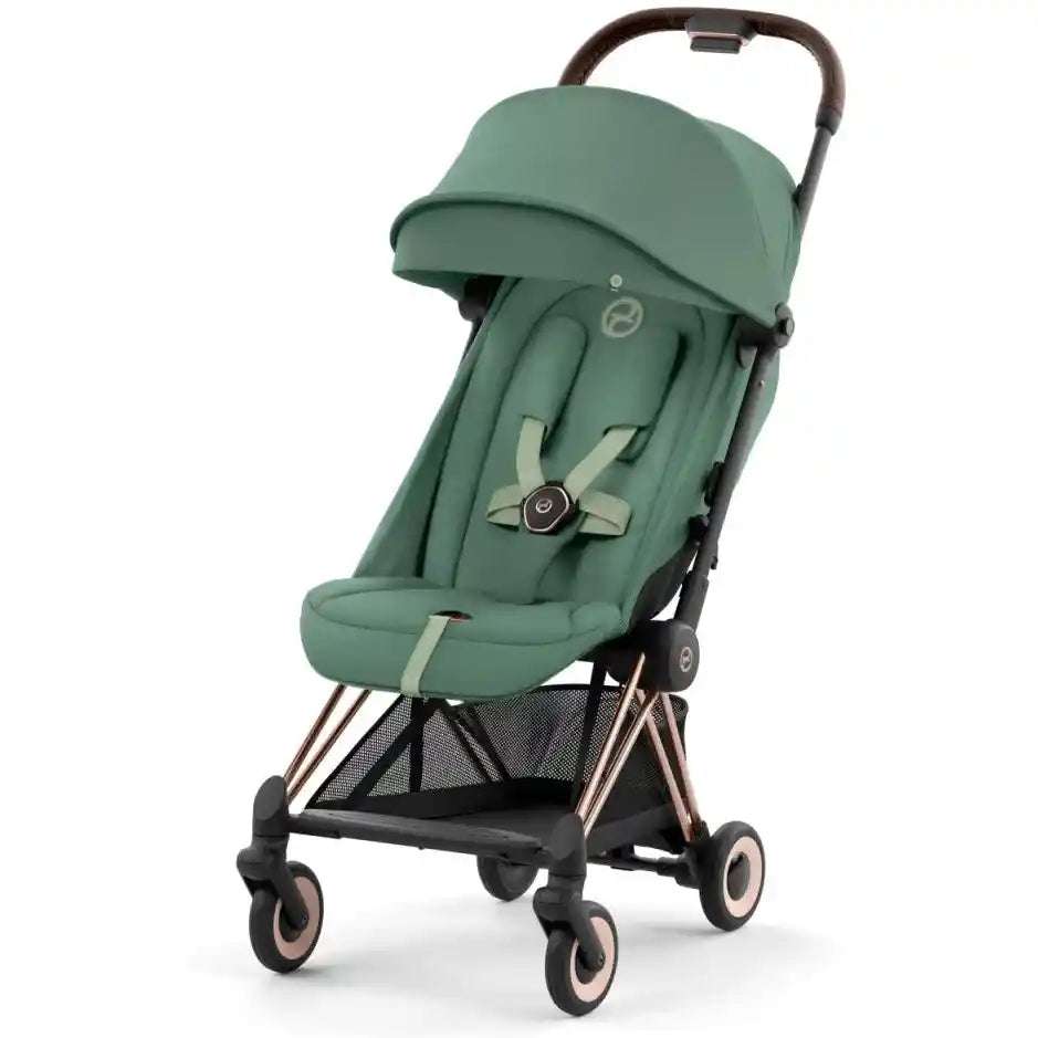 Cybex COYA Stroller Cybex Rose Gold Leaf Green  [variant_option4] [variant_option5] [variant_option6] [variant_option7] [variant_option8] [variant_option9] 128