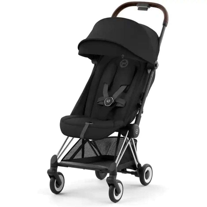 Cybex COYA Stroller Cybex Chrome Dark Brown Sepia Black  [variant_option4] [variant_option5] [variant_option6] [variant_option7] [variant_option8] [variant_option9] 1