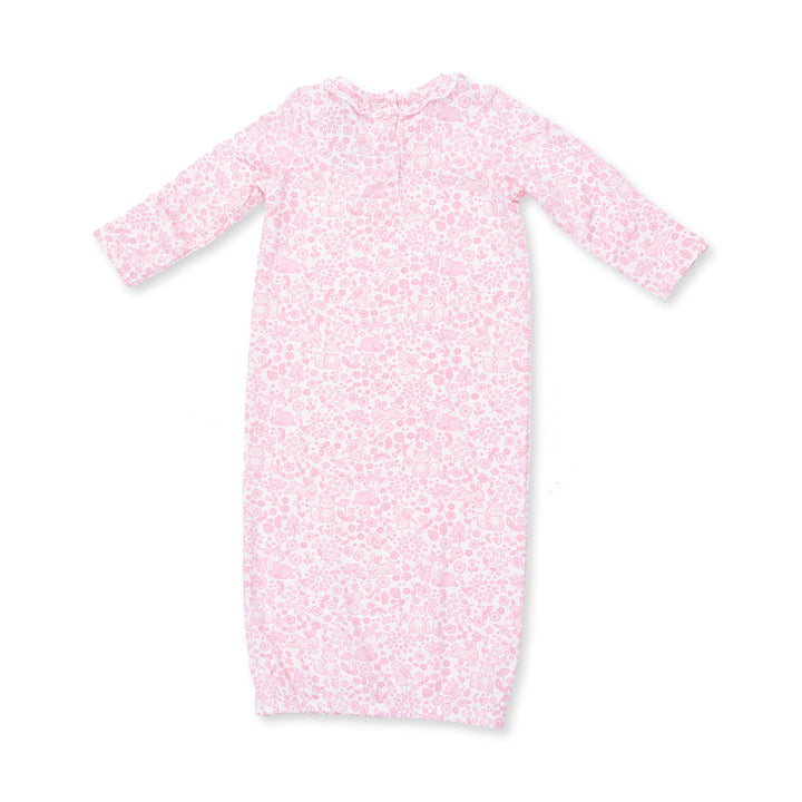 Angel Dear Baby Woodland Kimono Gown & Knot Headband