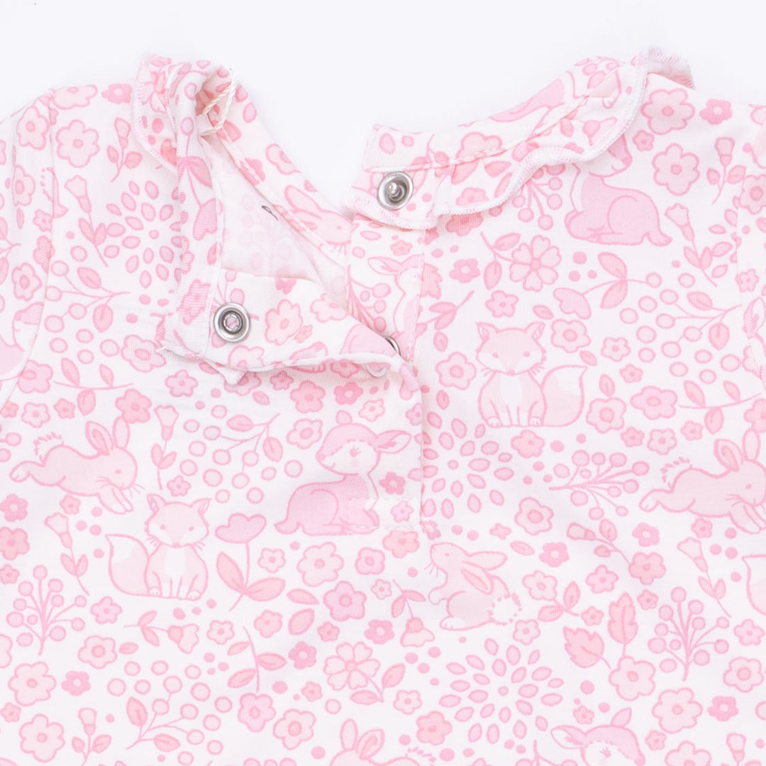 Angel Dear Baby Woodland Kimono Gown & Knot Headband