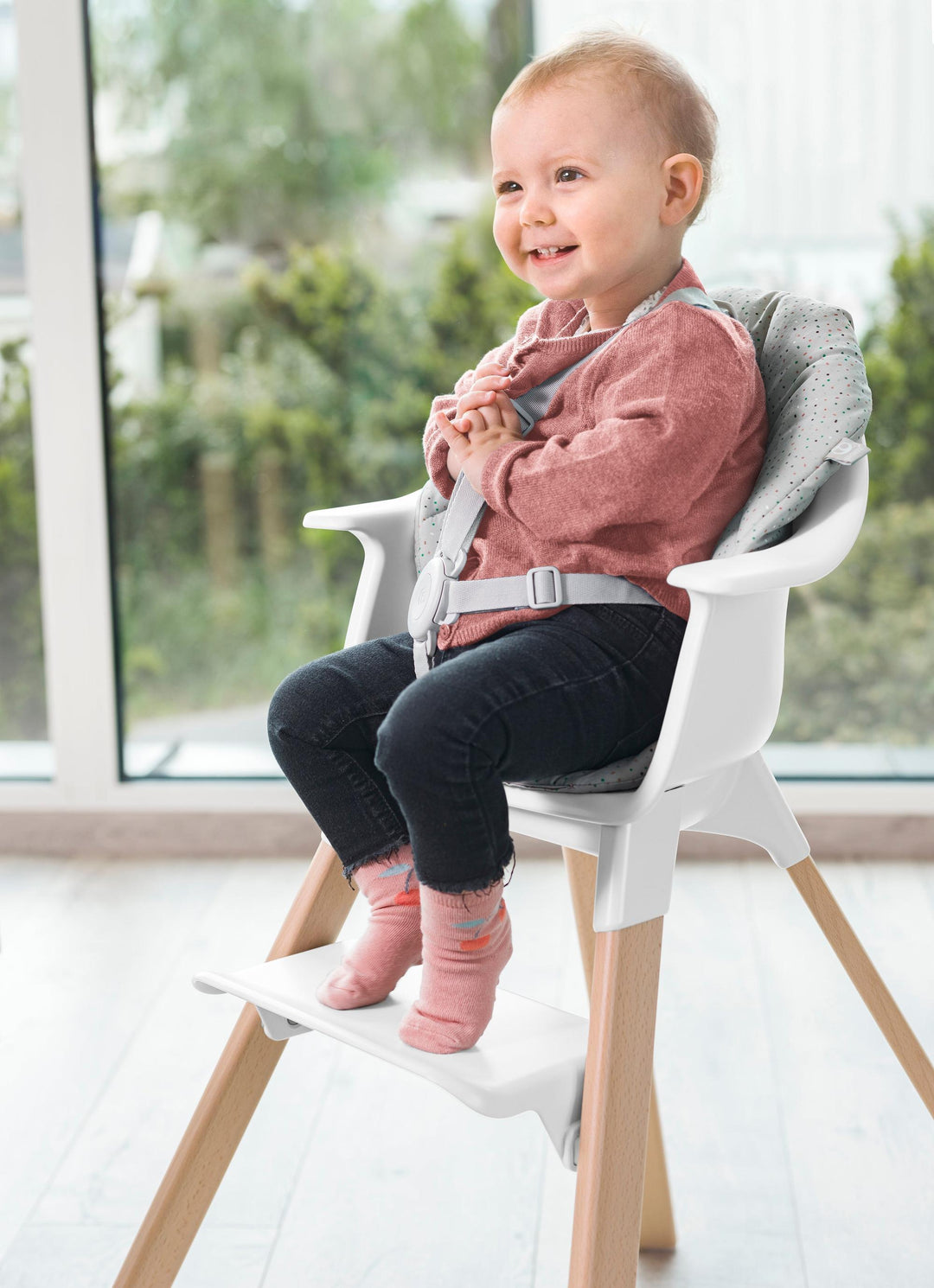 stokke clikk newborn Stokke Clikk High Chair Black / Warm Brown
